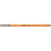 Tűfilc, 0,4 mm, STABILO "Point 88", melegszürke Tűfilc, 0,4 mm, STABILO "Point 88", melegszürke