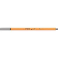Tűfilc, 0,4 mm, STABILO "Point 88", közép jégszürke Tűfilc, 0,4 mm, STABILO "Point 88", közép jégszürke