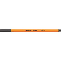 Tűfilc, 0,4 mm, STABILO "Point 88", sötét jégszürke Tűfilc, 0,4 mm, STABILO "Point 88", sötét jégszürke