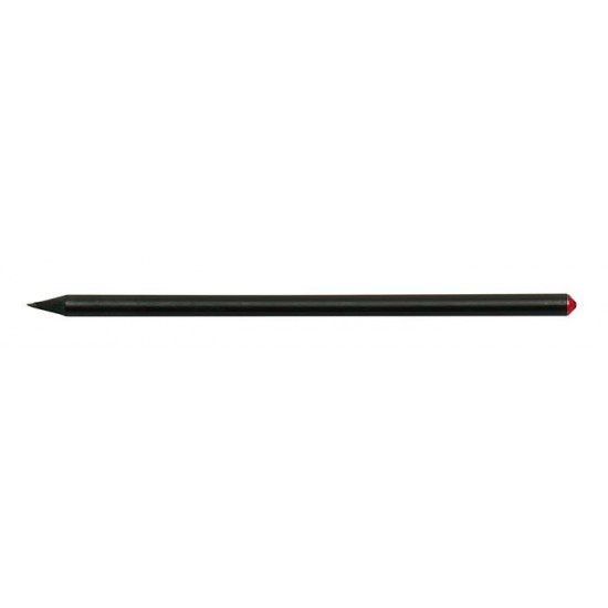 Ceruza, light siam piros kristállyal,  17cm, Crystals from SWAROVSKI®, fekete