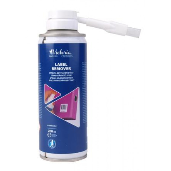 Etikett és címke eltávolító spray, 200 ml, VICTORIA