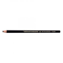 Jelölőceruza, UNI, "Dermatograph", fekete Jelölőceruza, UNI, "Dermatograph", fekete