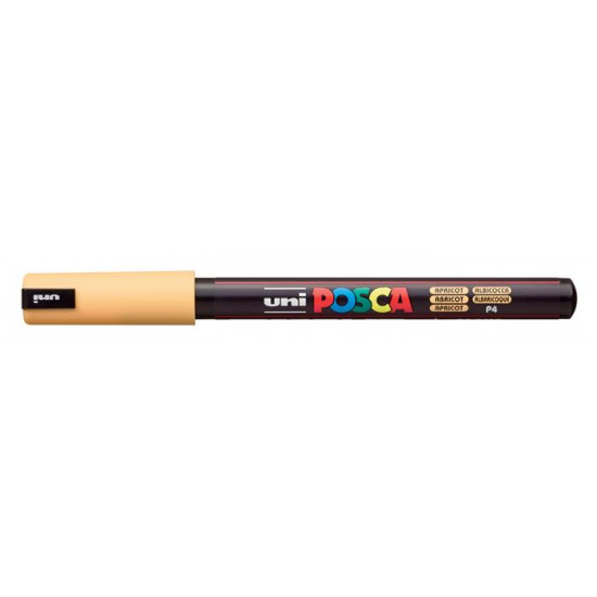 Dekormarker, 0,7 mm, UNI "Posca PC-1MR", barack