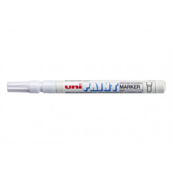Lakkmarker, 0,8-1,2 mm, UNI "PX-21", fehér Lakkmarker, 0,8-1,2 mm, UNI "PX-21", fehér