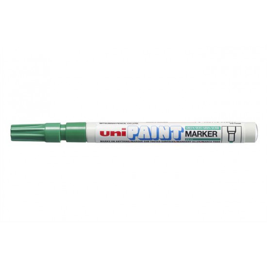 Lakkmarker, 0,8-1,2 mm, UNI "PX-21", zöld