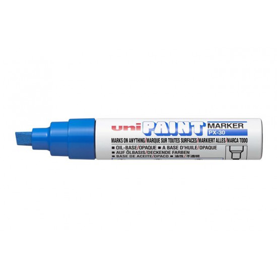 Lakkmarker, 4-8,5 mm, UNI "PX-30", kék