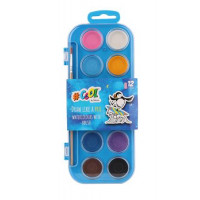 Vízfesték, 12 szín, 28 mm, COOL BY VICTORIA Vízfesték, 12 szín, 28 mm, COOL BY VICTORIA