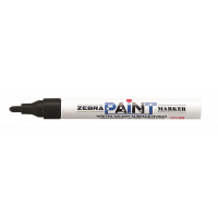 Lakkmarker, 3 mm, ZEBRA "Paint marker", fekete