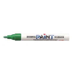 Lakkmarker, 3 mm, ZEBRA "Paint marker", zöld Lakkmarker, 3 mm, ZEBRA "Paint marker", zöld