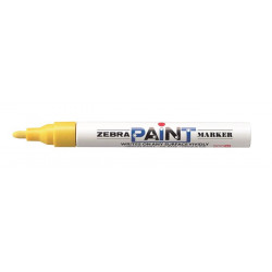 Lakkmarker, 3 mm, ZEBRA "Paint marker", sárga