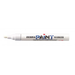 Lakkmarker, 3 mm, ZEBRA "Paint marker", fehér