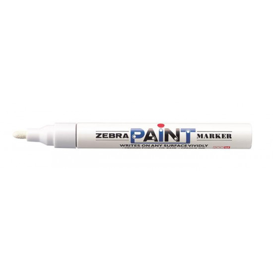 Lakkmarker, 3 mm, ZEBRA "Paint marker", fehér