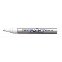 Lakkmarker, 3 mm, ZEBRA "Paint marker", ezüst