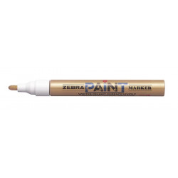 Lakkmarker, 3 mm, ZEBRA "Paint marker", arany
