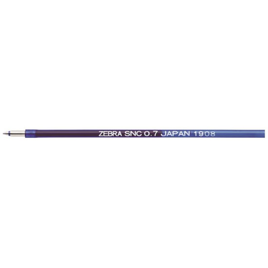 Golyóstollbetét, 0,24 mm, ZEBRA "SNC", kék