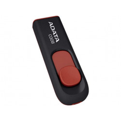 Pendrive, 32GB, USB 2.0, ADATA "C008", fekete Pendrive, 32GB, USB 2.0, ADATA "C008", fekete