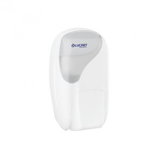 Hab- és folyékony szappan adagoló, LUCART "Identity 400", fehér