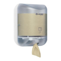 Törlőkendő- és toalettpapír adagoló, 20x19x26 cm, LUCART "L-One mini" Törlőkendő- és toalettpapír adagoló, 20x19x26 cm, LUCART "L-One mini"