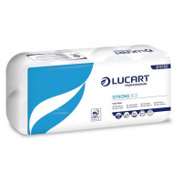 Toalettpapír, 3 rétegű, kistekercses, 8 tekercses, LUCART "Strong  8.3", fehér Toalettpapír, 3 rétegű, kistekercses, 8 tekercses, LUCART "Strong  8.3", fehér