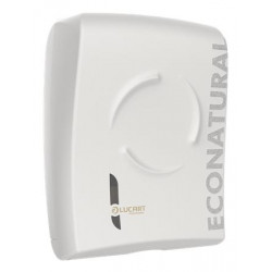 Kéztörlő adagoló, hajtogatott kéztörlőkhöz, 40,4x32x15,5 cm, LUCART "EcoNatural Flow", fehér