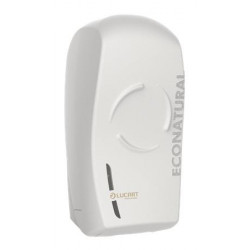 Toalettpapír adagoló, hajtogatott toalettpapírhoz, 32,8x16,5x13,8 cm, LUCART "EcoNatural Flow Bulk Pack", fehér