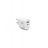 Hálózati töltő, 1xUSB-A (12W), 1xUSB-C (45W), URBAN FACTORY Hálózati töltő, 1xUSB-A (12W), 1xUSB-C (45W), URBAN FACTORY