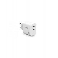 Hálózati töltő, 2xUSB-C (20W+45W), URBAN FACTORY Hálózati töltő, 2xUSB-C (20W+45W), URBAN FACTORY