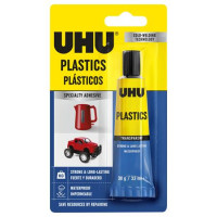 Ragasztó, univerzális, 30 g, UHU "Plastic" Ragasztó, univerzális, 30 g, UHU "Plastic"