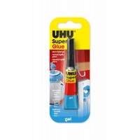Pillanatragasztó gél, 2 g, UHU "Jumbo" Pillanatragasztó gél, 2 g, UHU "Jumbo"
