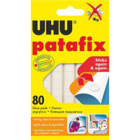 Gyurmaragasztó, 80 kocka/csomag, UHU "Patafix" Gyurmaragasztó, 80 kocka/csomag, UHU "Patafix"