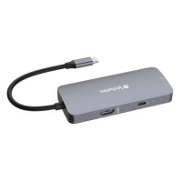 USB elosztó-HUB, USB-C PD/1xHDMI/1xRJ45/2xUSB-A 3.2 Gen1, VERBATIM USB elosztó-HUB, USB-C PD/1xHDMI/1xRJ45/2xUSB-A 3.2 Gen1, VERBATIM