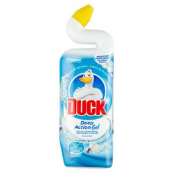 WC-tisztítógél, 750 ml, DUCK "Deep Action Gel", óceán WC-tisztítógél, 750 ml, DUCK "Deep Action Gel", óceán