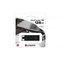 Pendrive, 128GB, 80 USB-C, KINGSTON "DataTraveler 70"