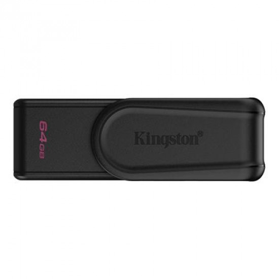 Pendrive, 64GB, USB 3.2 Gen1, KINGSTON "DataTraveler Exodia S", fekete