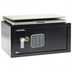 Laptopszéf, elektronikus zár, 24 l, 200x430x350 mm,YALE "YLV/200/DB1" Laptopszéf, elektronikus zár, 24 l, 200x430x350 mm,YALE "YLV/200/DB1"