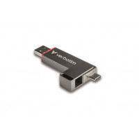 Pendrive, 512GB, USB-A/C 3.2 Gen1, VERBATIM "Dual QuickStick", fekete Pendrive, 512GB, USB-A/C 3.2 Gen1, VERBATIM "Dual QuickStick", fekete