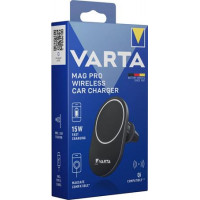 Autós tartó és töltő, Qi/USB-C PD, 15W, VARTA "Mag Pro"