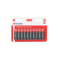 Elem, AA, alkáli, 10 db, VERBATIM "Premium" Elem, AA, alkáli, 10 db, VERBATIM "Premium"