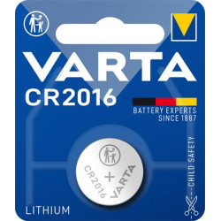 Gombelem, CR2016, 1 db, VARTA Gombelem, CR2016, 1 db, VARTA