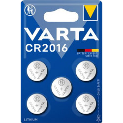 Gombelem, CR2016, 5 db, VARTA Gombelem, CR2016, 5 db, VARTA