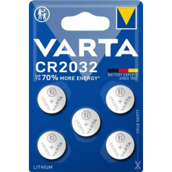 Gombelem, CR2032, 5 db, VARTA Gombelem, CR2032, 5 db, VARTA
