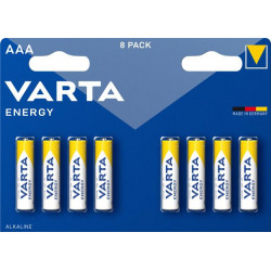 Elem, AAA mikro, 8 db, VARTA "Energy" Elem, AAA mikro, 8 db, VARTA "Energy"