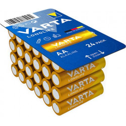 Elem, AA ceruza, 24 db, VARTA "Longlife" Elem, AA ceruza, 24 db, VARTA "Longlife"
