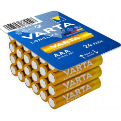 Elem, AAA mikro, 24 db, VARTA "Longlife" Elem, AAA mikro, 24 db, VARTA "Longlife"