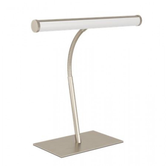 Asztali lámpa, CCT LED, 6 W, érintőkapcsoló, EGLO "Riccione", matt-nikkel Asztali lámpa, CCT LED, 6 W, érintőkapcsoló, EGLO "Riccione", matt-nikkel
