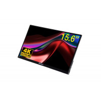 Hordozható monitor, érintőképernyő, 4K UHD felbontás, fém borítás, 15,6", VERBATIM "PMT-15-4K" Hordozható monitor, érintőképernyő, 4K UHD felbontás, fém borítás, 15,6", VERBATIM "PMT-15-4K"