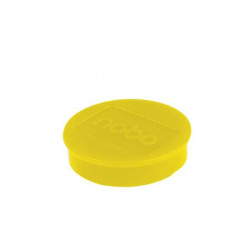 Mágneskorong, erős, 38 mm, 10 db, NOBO, sárga Mágneskorong, erős, 38 mm, 10 db, NOBO, sárga