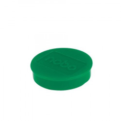 Mágneskorong, erős, 38 mm, 10 db, NOBO, zöld Mágneskorong, erős, 38 mm, 10 db, NOBO, zöld