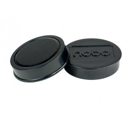 Korong mágnes, fehértáblához, 38 mm, 4 db, NOBO, fekete Korong mágnes, fehértáblához, 38 mm, 4 db, NOBO, fekete