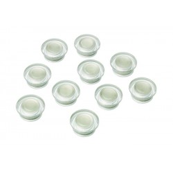 Erős mágnes, 10 db, "Diamond " táblákhoz, NOBO, átlátszó Erős mágnes, 10 db, "Diamond " táblákhoz, NOBO, átlátszó